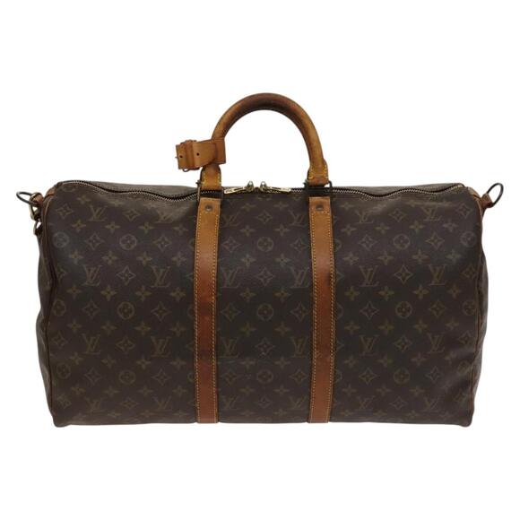LOUIS VUITTON Monogram Keepall Bandouliere 50 Boston Bag M41416 - Picture 13 of 16